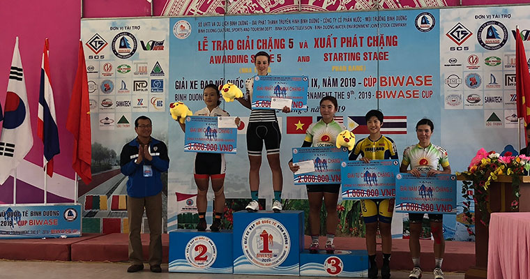 Kết quả chặng 05 - Giải xe đạp nữ Quốc tế Bình Dương tranh cúp BIWASE lần thứ IX-Năm 2019