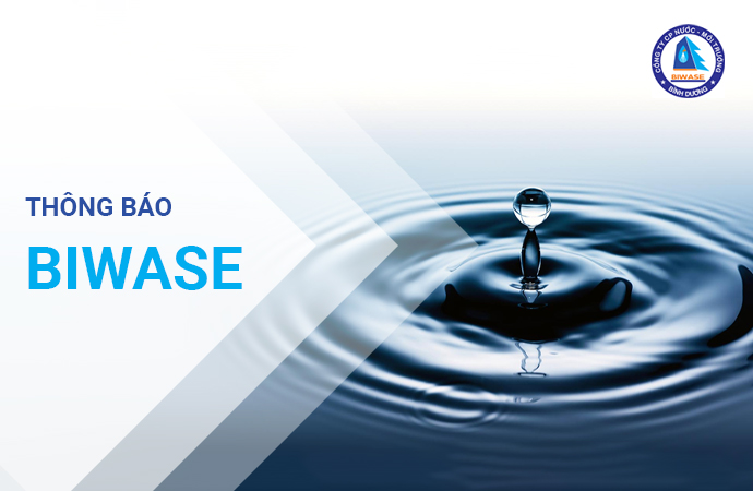 Thông báo về việc theo dõi áp lực nước, chất lượng nước cung cấp ngày 2/9/2022