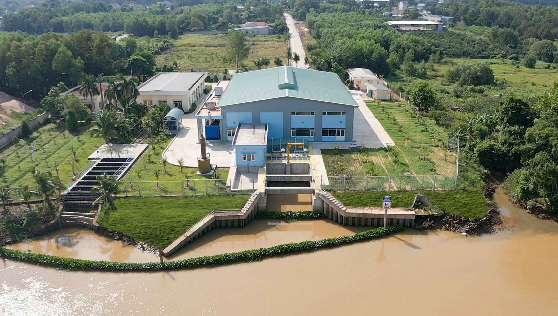 Nhà máy nước thô Tân Hiệp công suất 600.000 m³/ngày đêm