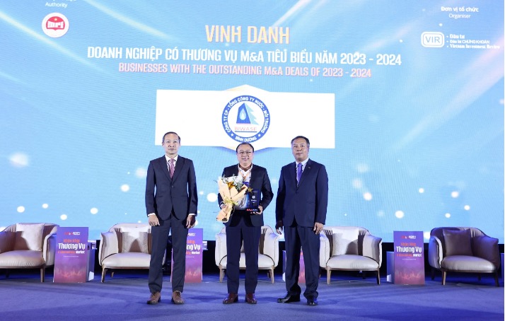 Biwase được vinh danh "Doanh nghiệp có thương vụ M&A tiêu biểu năm 2023 - 2024"