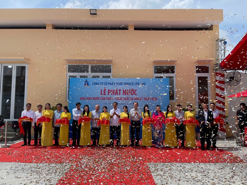 Xây dựng thần tốc, Biwase đưa Nhà máy nước Cần Thơ 3 vào vận hành