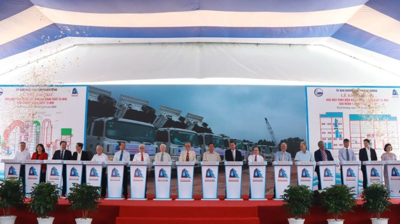 Biwase khởi động dự án nhà máy phát điện rác công suất 12MW