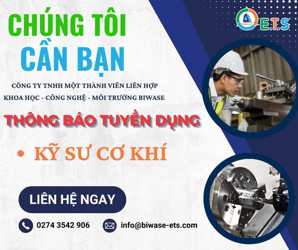 BIWASE E.T.S – TUYỂN DỤNG NHÂN SỰ 2025
