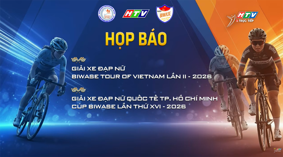 Họp báo giới thiệu hai giải xe đạp nữ Quốc tế UCI 2.2 BIWASE năm 2026
