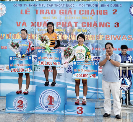 Chặng 3 Giải xe đạp nữ quốc tế Bình Dương mở rộng lần II tranh cúp BIWASE: Bình Thuận - Đồng Nai