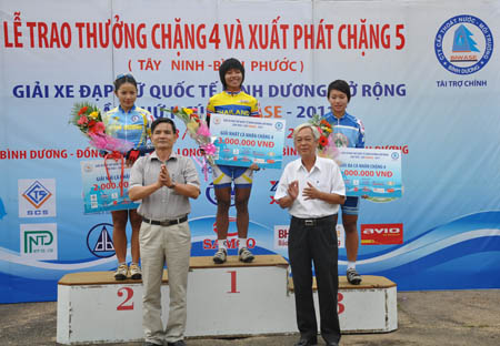 Chặng 5: Tây Ninh - Bình Phước "Giải xe đạp nữ quốc tế Bình Dương mở rộng lần 1 - 2011 cúp BIWASE"