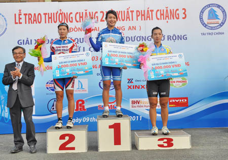 Chặng 3: Đồng Nai - Long An "Giải xe đạp nữ quốc tế Bình Dương mở rộng lần 1 - 2011 cúp BIWASE"