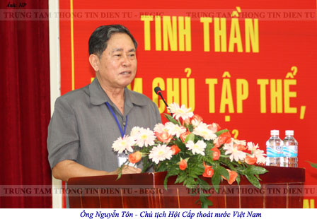 Hội nghị BCH TW Hội cấp thoát nước Việt Nam lần thứ 6 – Nhiệm kỳ III