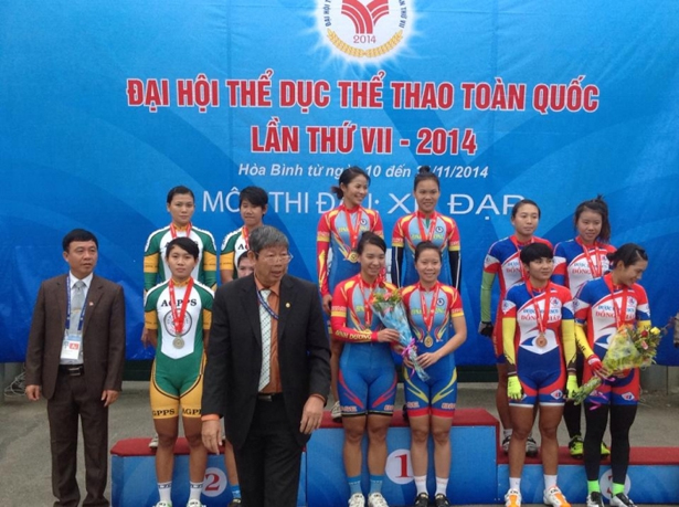 Đại hội TDTT toàn quốc lần thứ VII năm 2014 – Bộ môn xe đạp sau 2 ngày thi đấu