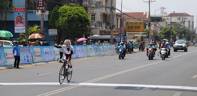 Kết quả chặng 2 - Giải đua xe đạp nữ quốc tế Bình Dương mở rộng tranh cúp BIWASE lần VI - năm 2016