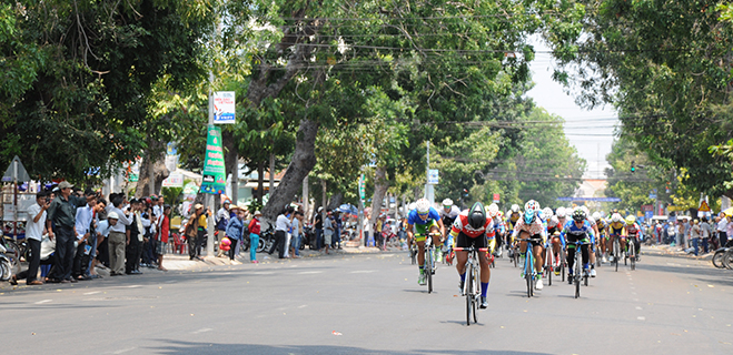 Kết quả chặng 7 - Giải đua xe đạp nữ quốc tế Bình Dương mở rộng tranh cúp BIWASE lần VI - năm 2016.