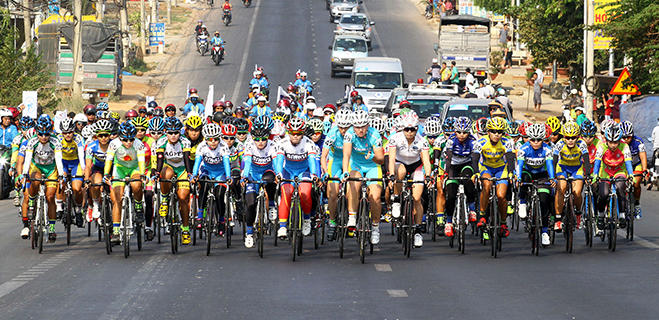 Giải xe đạp nữ quốc tế Bình Dương mở rộng lần thứ VII - Năm 2017: Kết quả chung cuộc Chặng 3 - Tp. Bảo Lộc đi Tp. Đà Lạt dài 115 km.