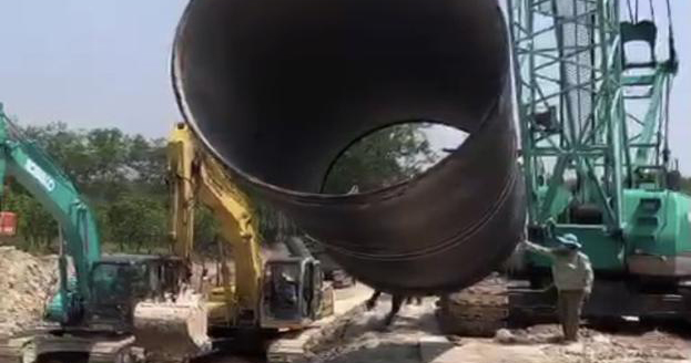 Bình Dương lắp đặt đường ống nước thô lớn nhất Việt Nam