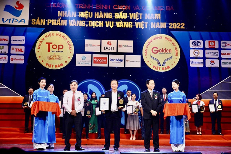 Biwase được bình chọn top 20 nhãn hiệu hàng đầu Việt Nam