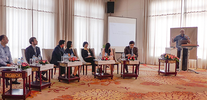 Đoàn đại biểu Việt Nam tham luận tại Hội nghị Khu vực về Đào tạo nghề Lần thứ 3 tại Vientiane, CHDCND Lào