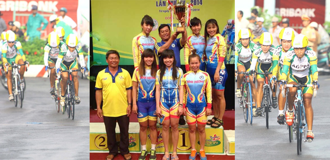 Giải xe đạp toàn quốc mở rộng, Cúp Truyền hình An Giang 2014: Biwase xuất sắc đoạt cúp vô địch đồng đội