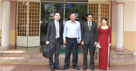 Tham tán thương mại Malaysia đến thăm và làm việc tại BIWASE