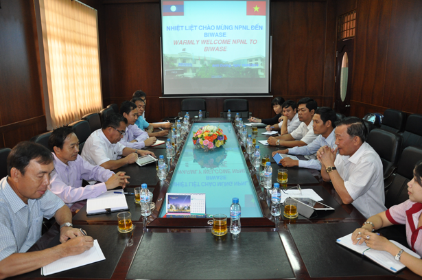 Vientiane Captital Water Supply State Enterprise had a study tour to BIWASE